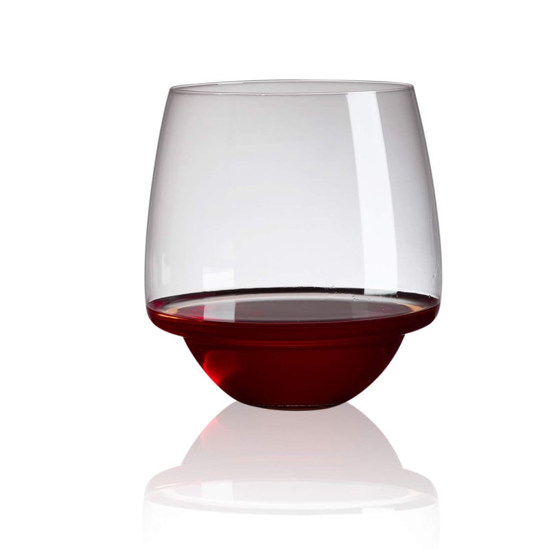 Cortunex Spill-Proof Wine Glass â€“ Non-Spilling Stemless Glass, Great Gift Idea - Image 4